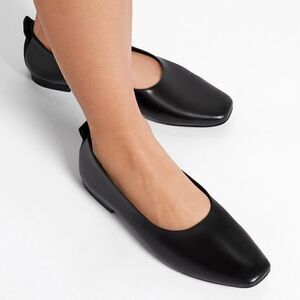 New! Franco Sarto Vana Leather Ballet Flat